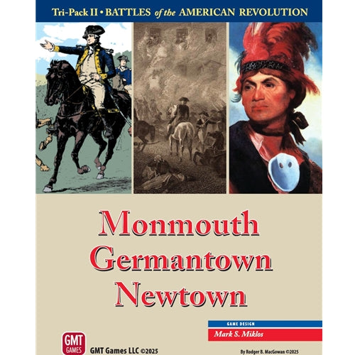 (BSG Certified USED) Tri-Pack II: Battles of the American Revolution - Monmouth, Germantown & Newtown