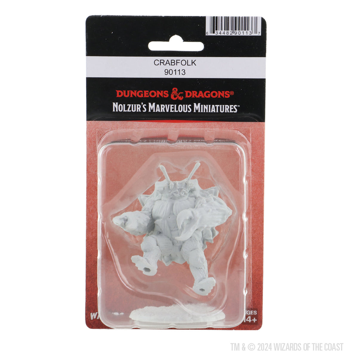 Nolzur's Marvelous Unpainted Miniatures - Crabfolk (90113)