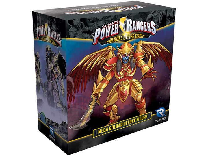 (BSG Certified USED) Power Rangers: Heroes of the Grid - Mega Goldar Deluxe Figure