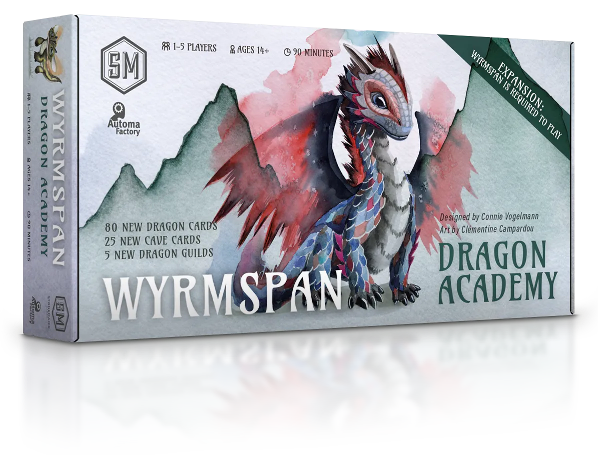 (BSG Certified USED) Wyrmspan - Dragon Academy