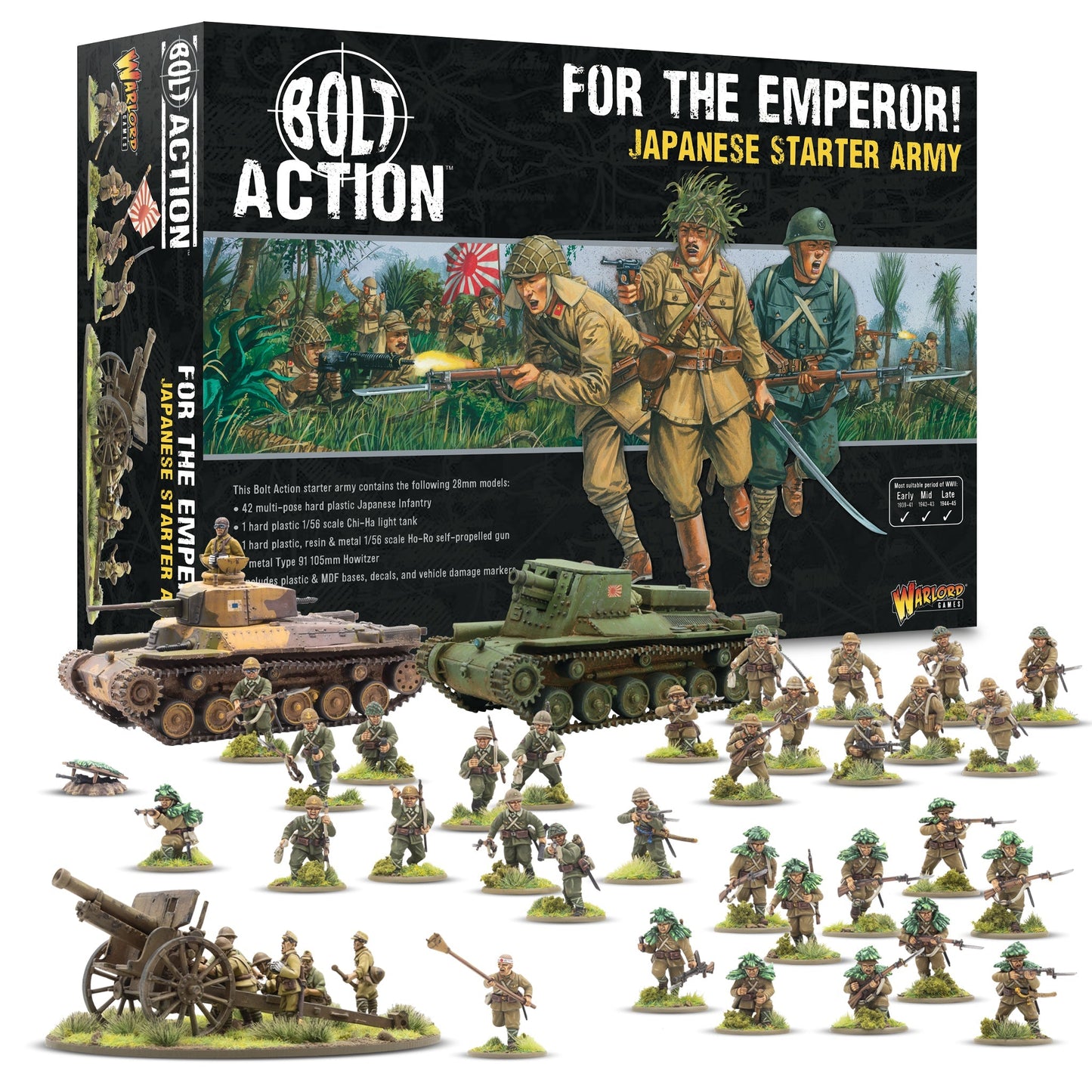 Bolt Action - For the Emperor!: Japanese Starter Army
