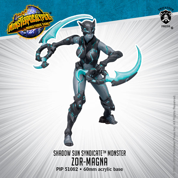 Monsterpocalypse - Shadow Sun Syndicate: Zor-Magna