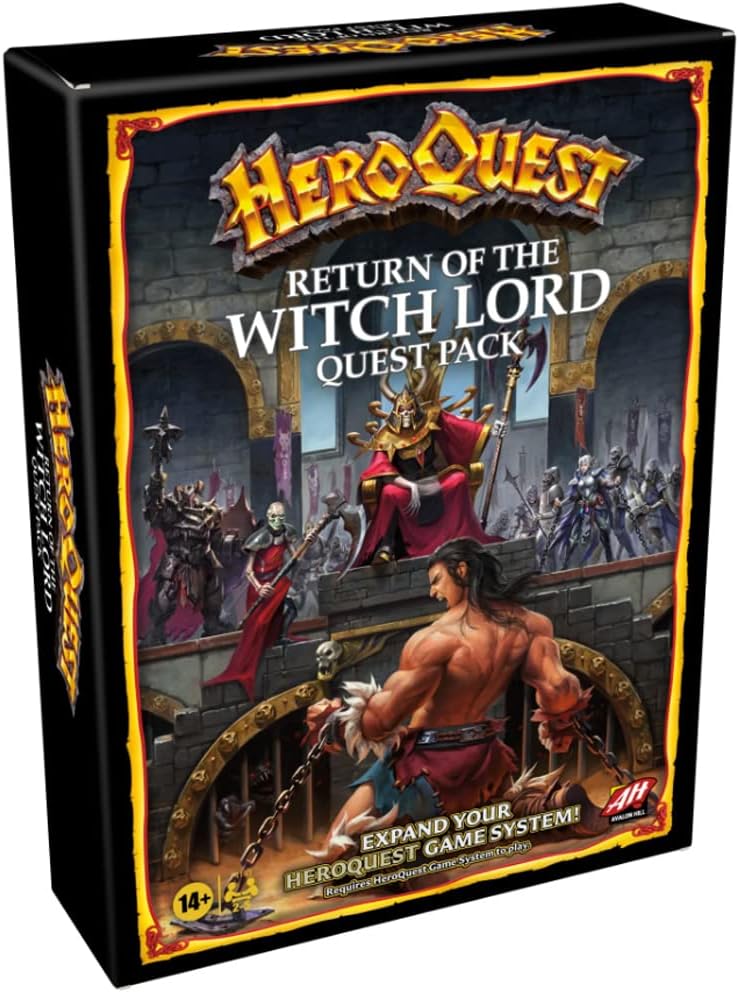 (BSG Certified USED) HeroQuest - Return of the Witch Lord