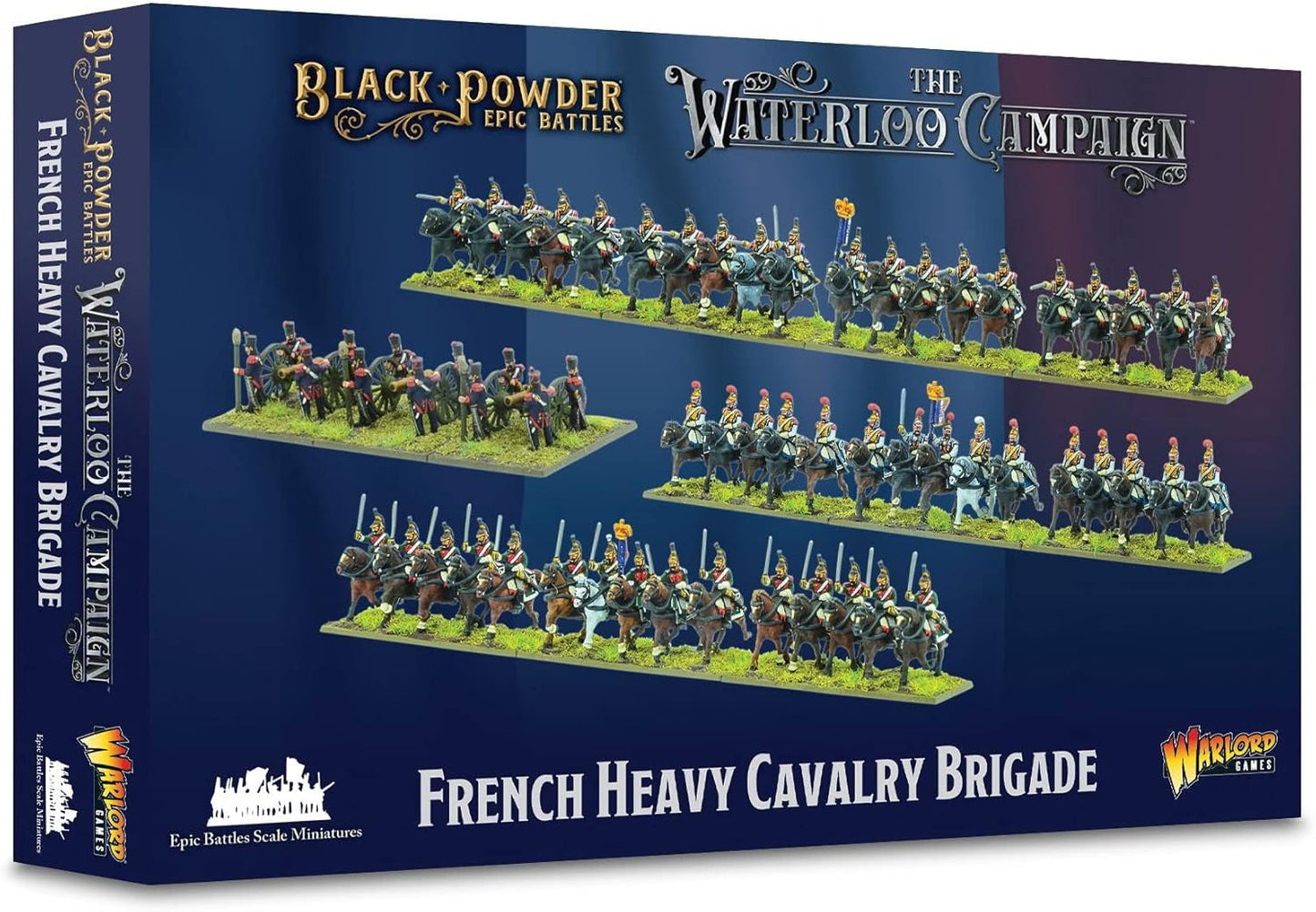 Black Powder: Epic Battles - The Waterloo Campaign: French Heavy Cavalry Brigade