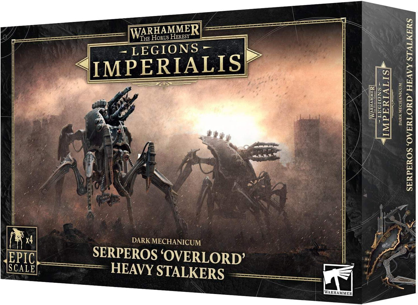 Warhammer: The Horus Heresy - Legions Imperialis: Dark Mechanicum - Serperos 'Overlord' Heavy Stalkers