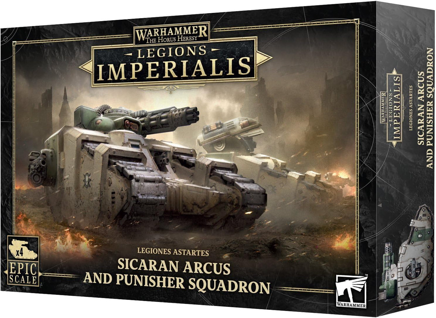 Warhammer: The Horus Heresy - Legions Imperialis: Legiones Astartes - Sicaran Arcus and Punisher Squadron
