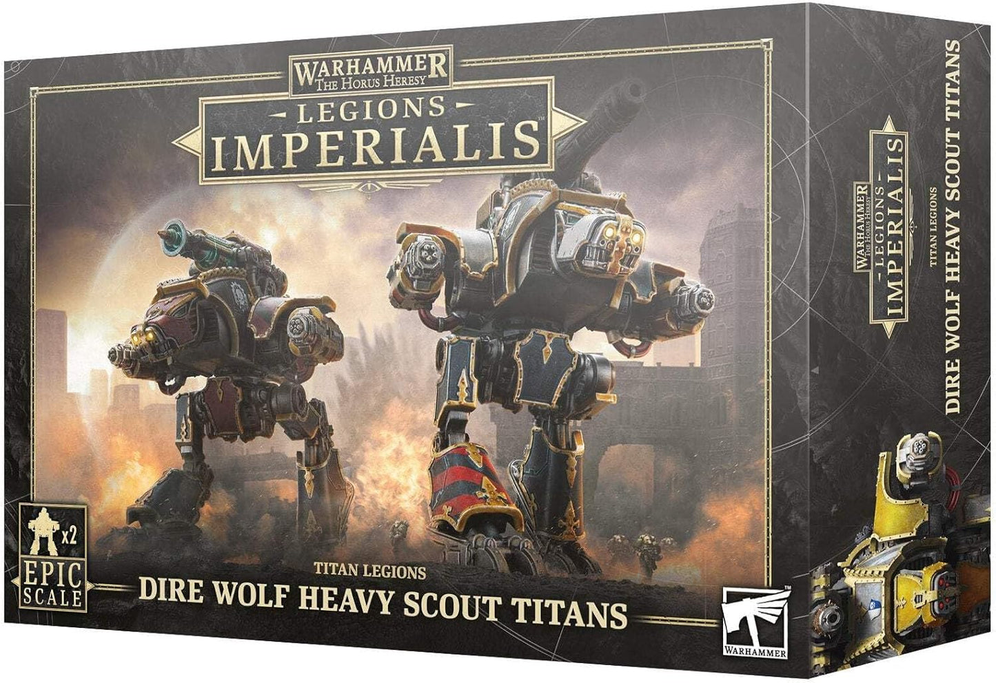 Warhammer: The Horus Heresy - Legions Imperialis: Titan Legions - Dire Wolf Heavy Scout Titans