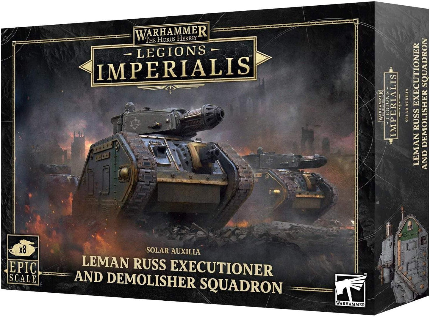 Warhammer: The Horus Heresy - Legions Imperialis: Solar Auxilia - Leman Russ Executioner and Demolisher Squadron