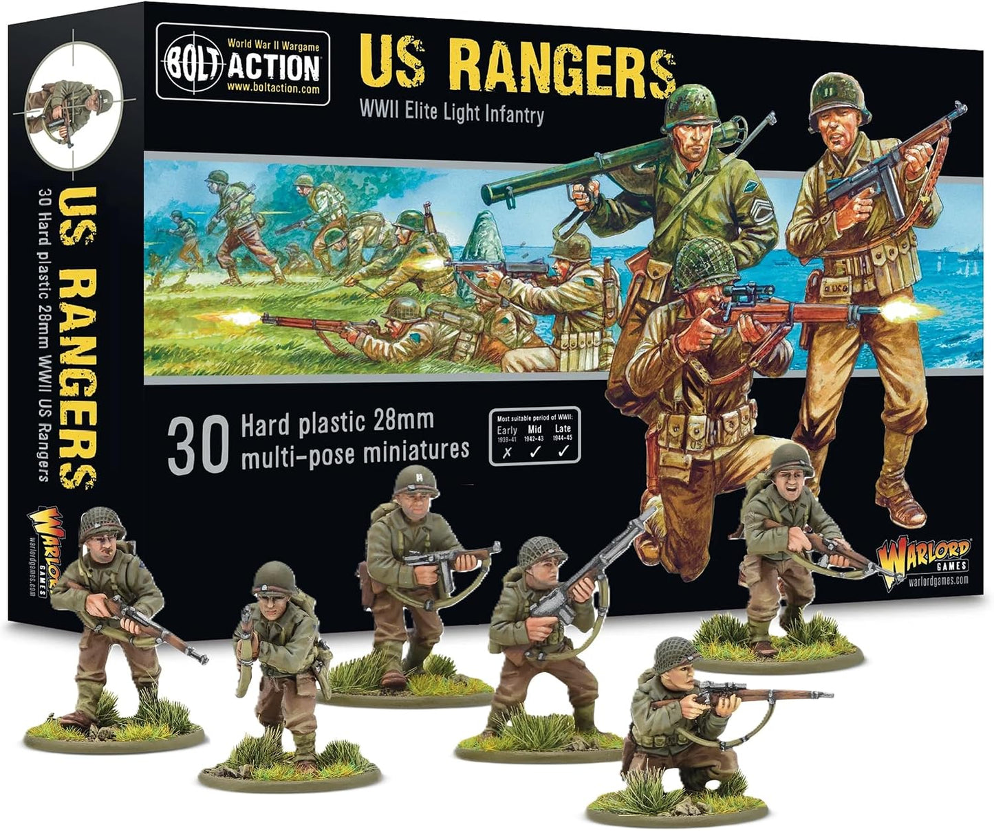 Bolt Action - US Rangers: WWII Elite Light Infantry