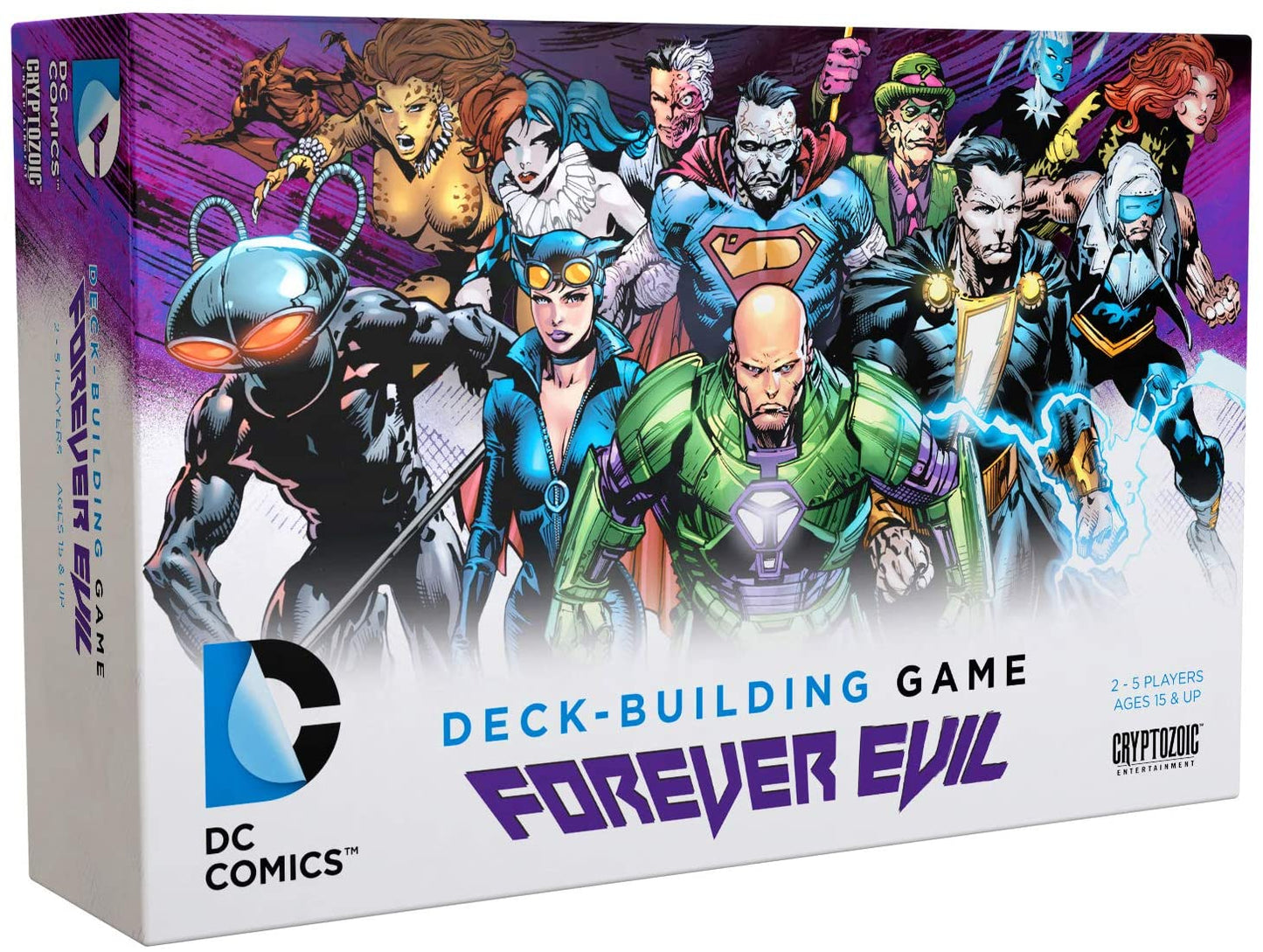 (BSG Certified USED) DC Comics: Deck-Building Game: #3 Forever Evil (stand alone or expansion)