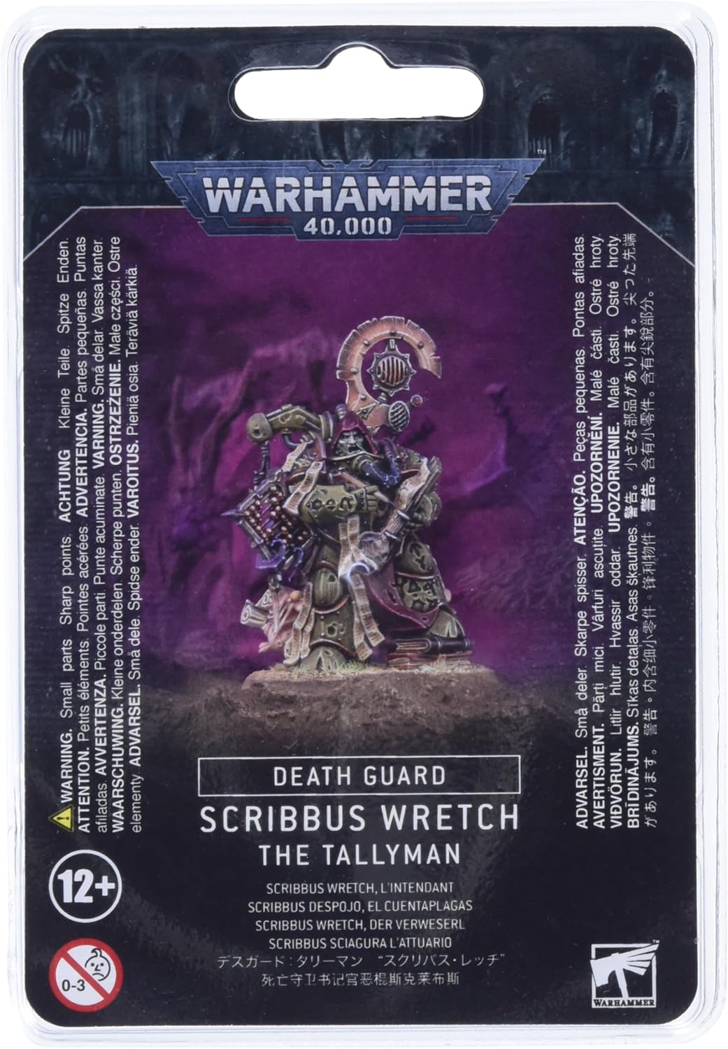 Warhammer: 40,000 - Death Guard: Scribbus Wretch, the Tallyman