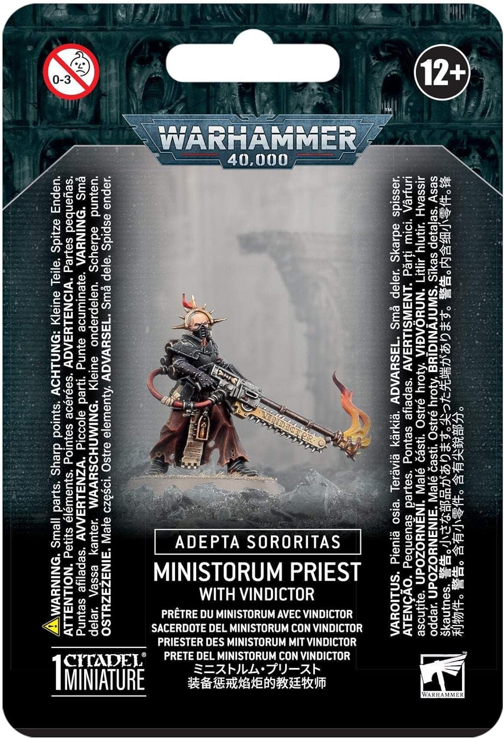 Warhammer: 40,000 - Adepta Sororitas: Ministorum Priest w/ Vindictor