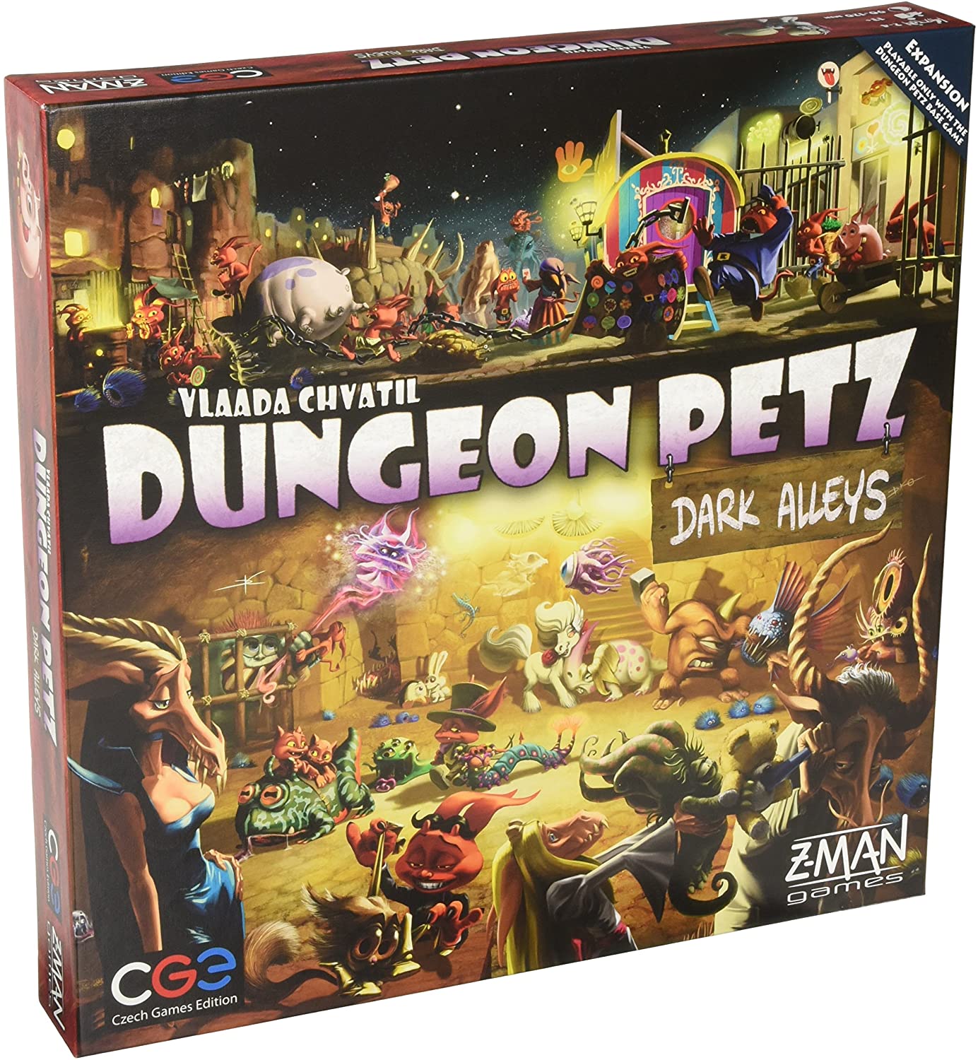 (BSG Certified USED) Dungeon Petz - Dark Alleys