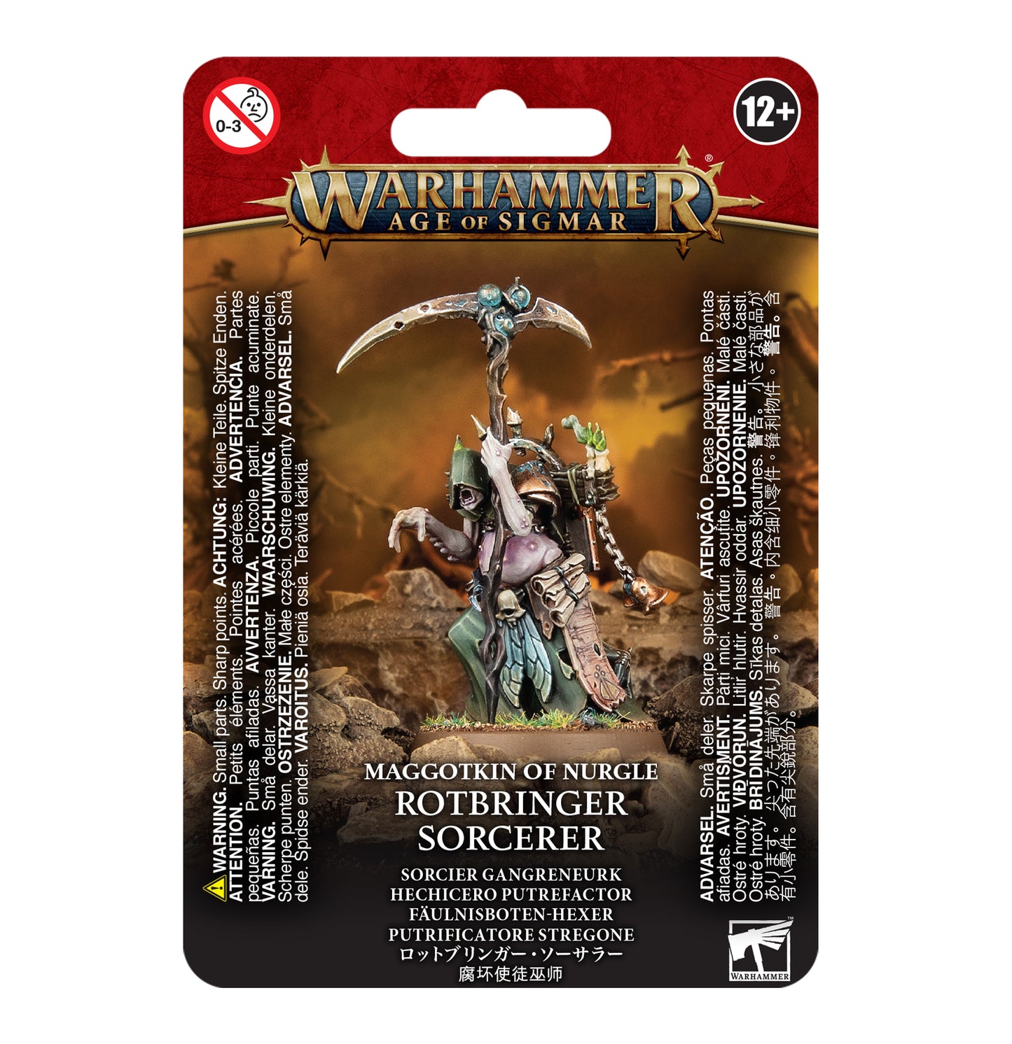 Warhammer: Age of Sigmar - Maggotkin of Nurgle: Rotbringer Sorcerer