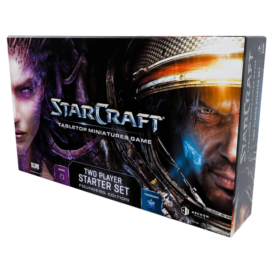 Starcraft: Tabletop Miniatures Game - Two Player Starter Set (Founder's Edition)