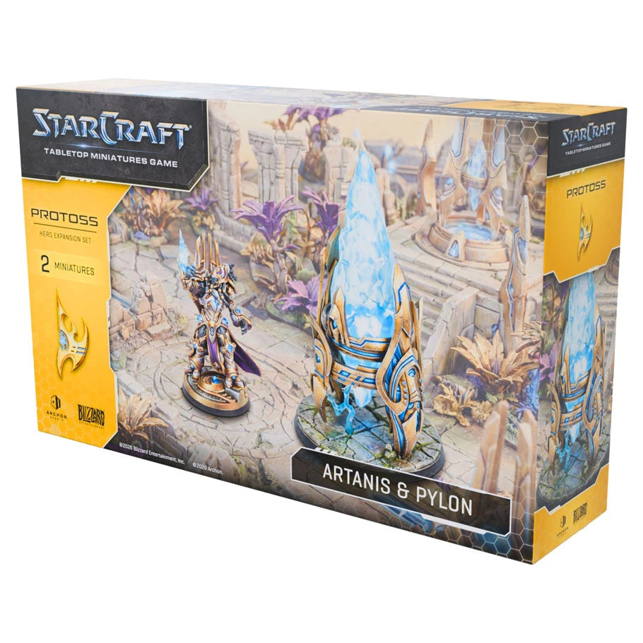 Starcraft: Tabletop Miniatures Game - Protoss: Artanis & Pylon