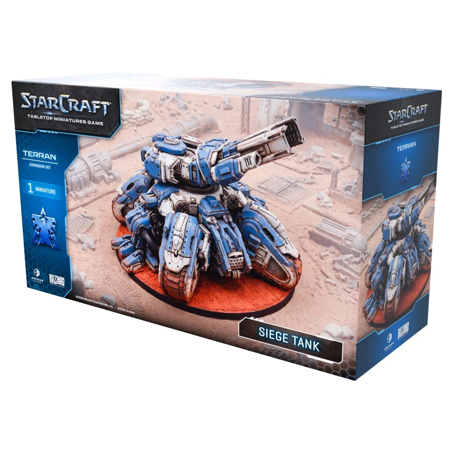 StarCraft: Tabletop Miniatures Game - Terran: Siege Tank Expansion Set