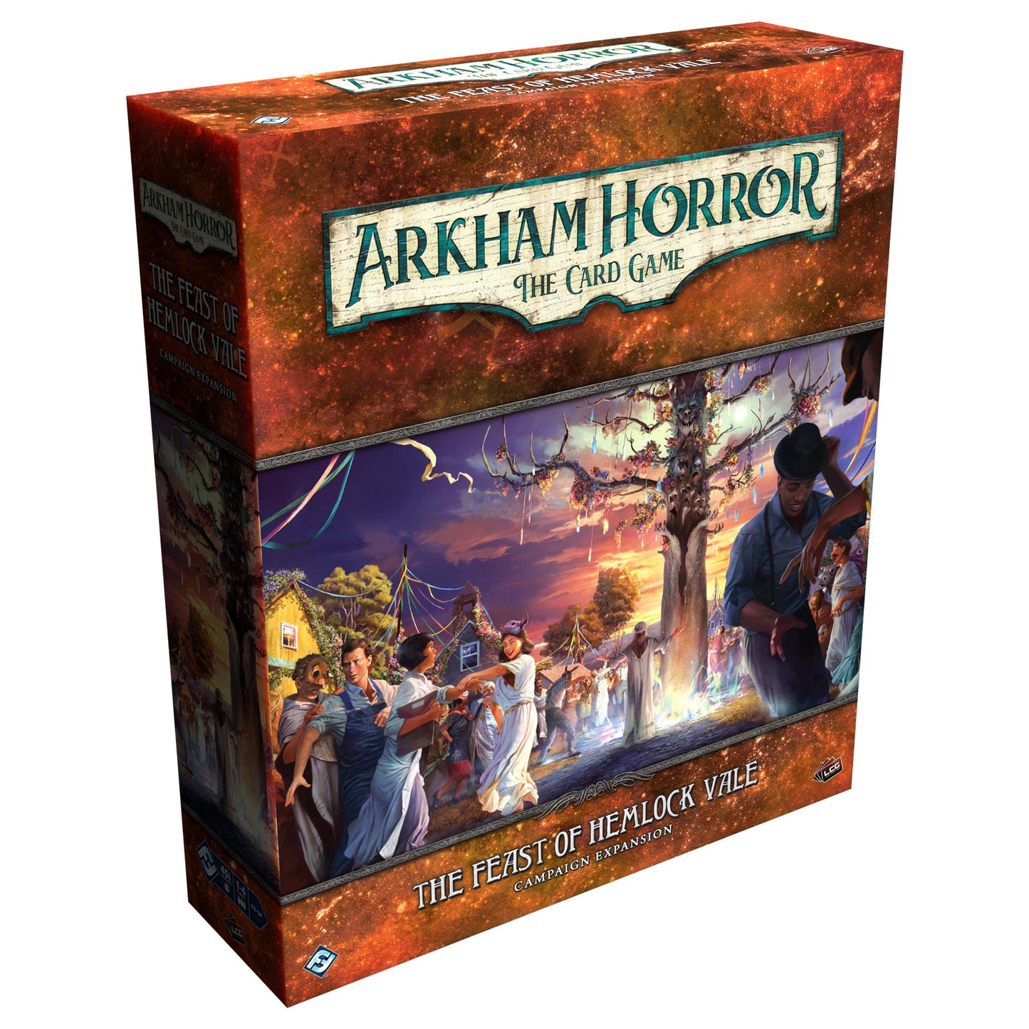 (BSG Certified USED) Arkham Horror: LCG - The Feast of Hemlock Vale: Campaign Expansion