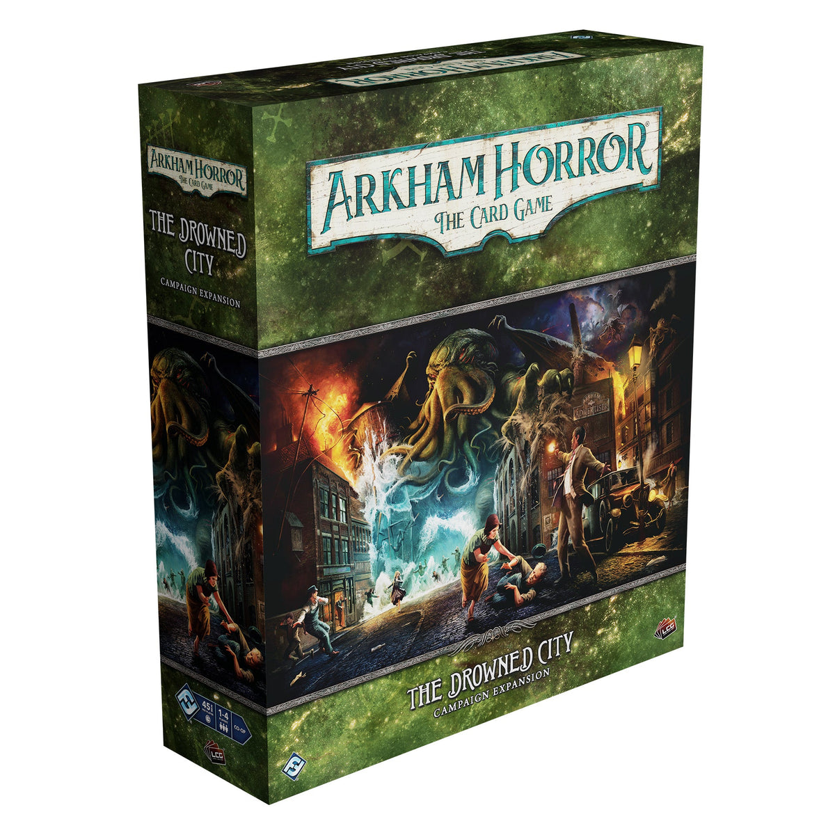 (BSG Certified USED) Arkham Horror: LCG - The Drowned City: Campaign Expansion