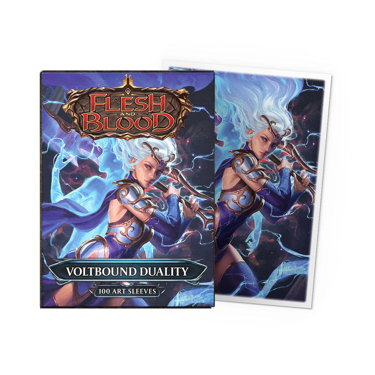 Dragon Shield - Matte Art: Flesh and Blood: Voltbound Duality (100 sleeves)