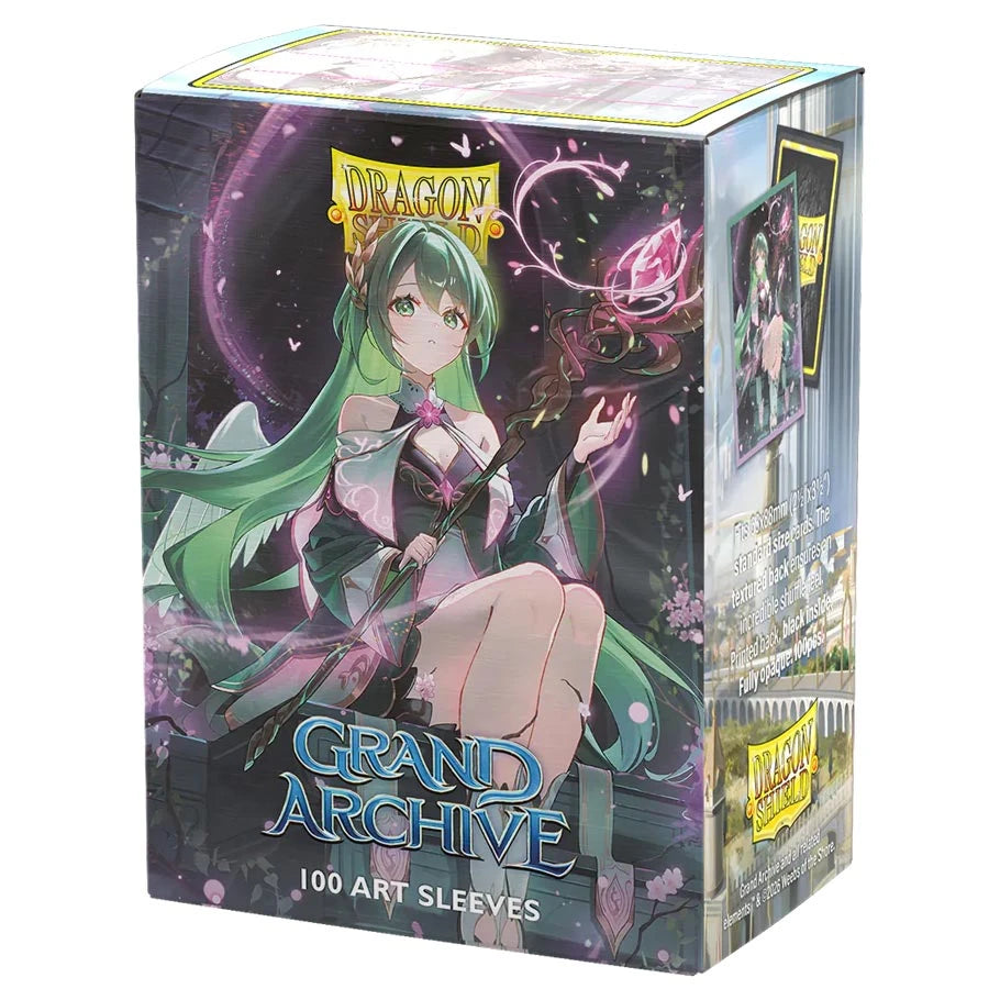 Dragon Shield - Matte Dual Art: Grand Archive: Ariel, Archangel of Natura (100 sleeves)