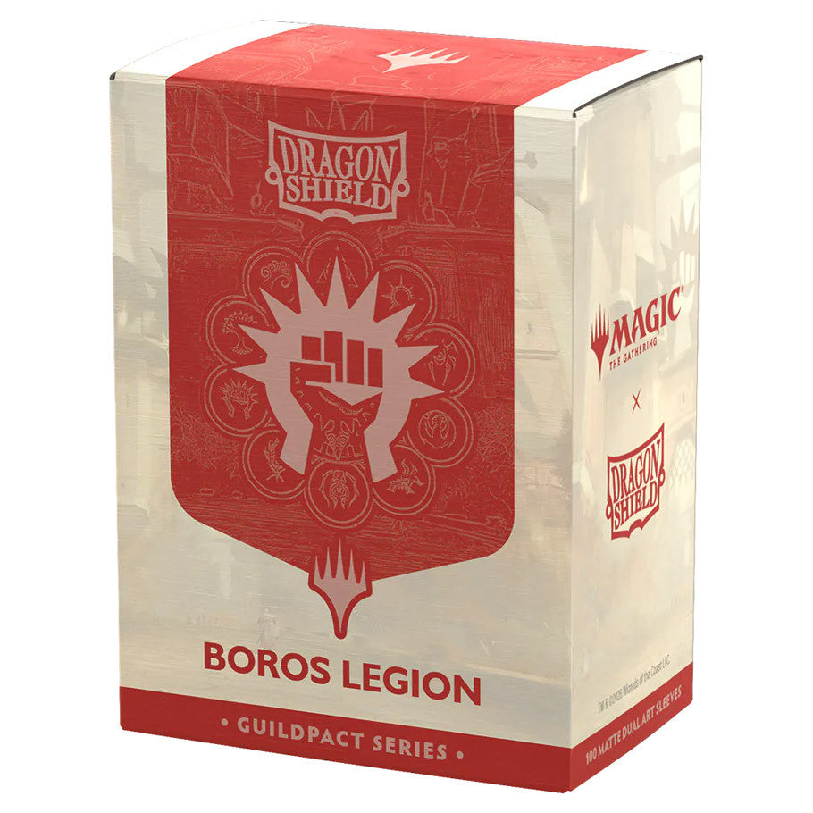 Dragon Shield - Matte Dual Art: Magic: The Gathering: Guildpact Series: Boros Legion (100 sleeves)