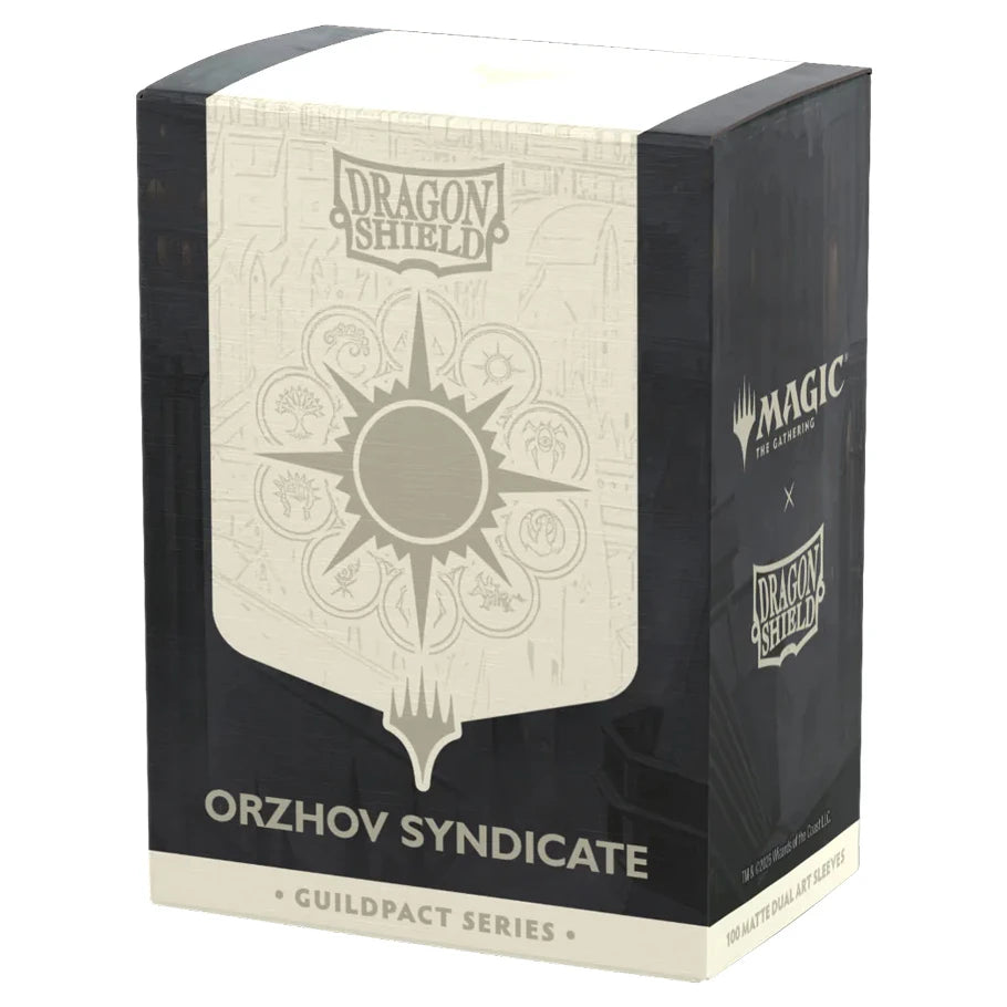 Dragon Shield - Matte Dual Art: Magic: The Gathering: Guildpact Series: Orzhov Syndicate (100 sleeves)