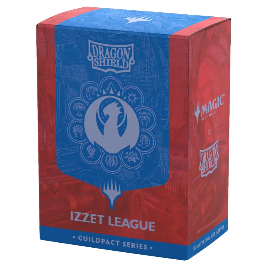 Dragon Shield - Matte Dual Art: Magic: The Gathering: Guildpact Series: Izzet League (100 sleeves)