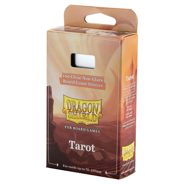 Dragon Shield: Non-Glare Board Game Sleeves - Matte Clear: Tarot (100)