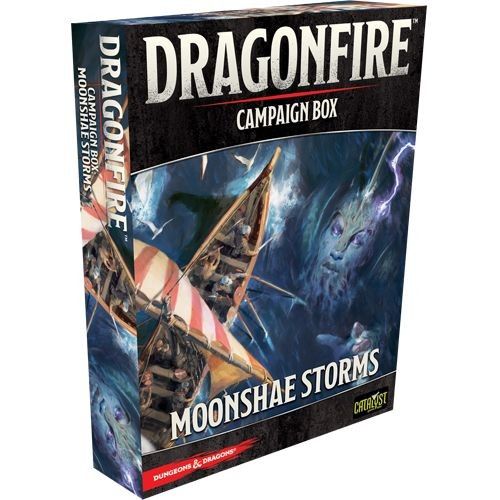 (BSG Certified USED) Dungeons & Dragons: Dragonfire Deck-Building Game - Moonshae Storms Campaign