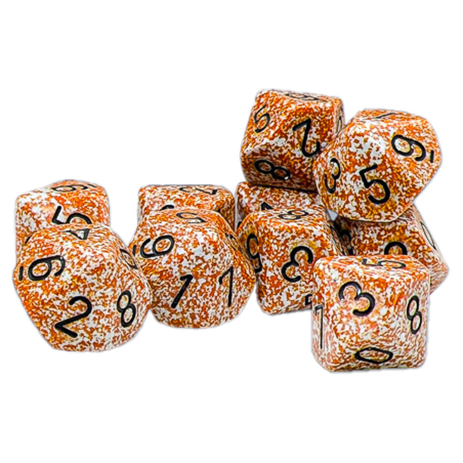 Speckled: D10 - Rust (10 dice)