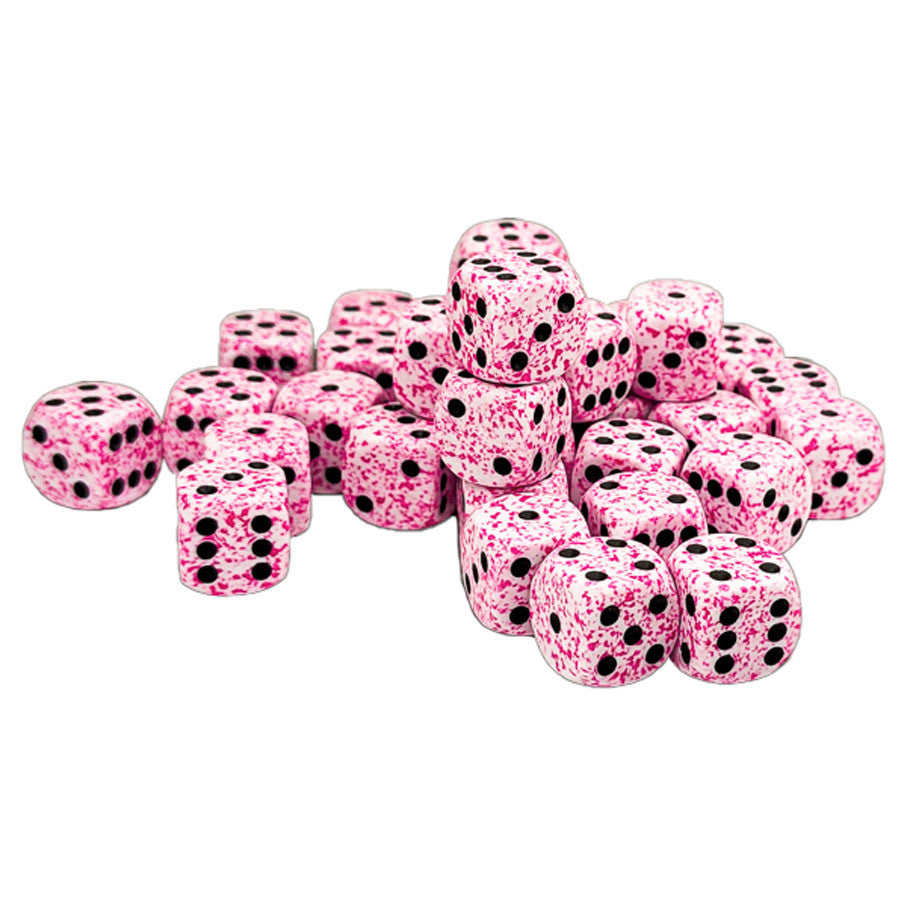 Speckled: 12 mm D6 - Pink (36 dice)