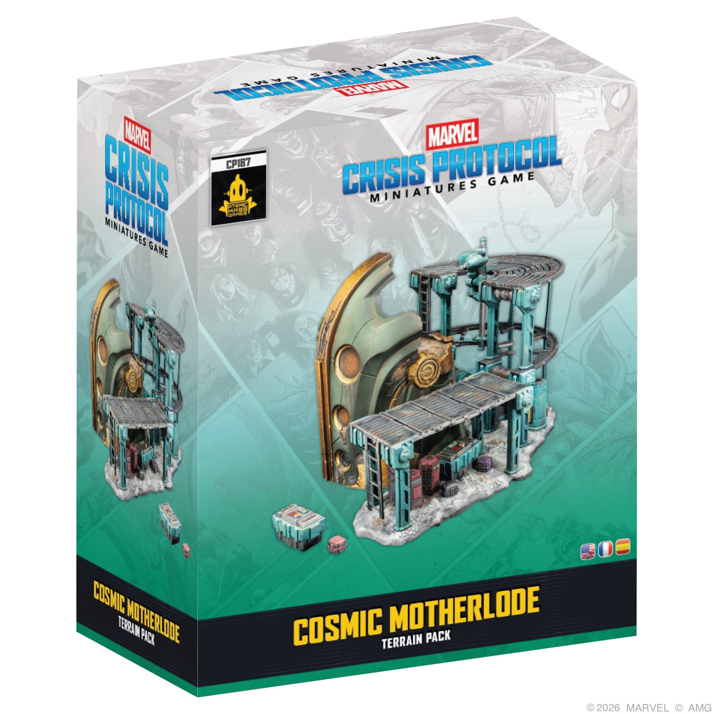 Marvel: Crisis Protocol - Cosmic Motherlode: Terrain Pack