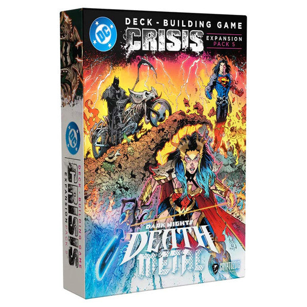 (BSG Certified USED) DC Comics: Deck-Building Game - Crisis Expansion Pack #5: Dark Nights Death Metal