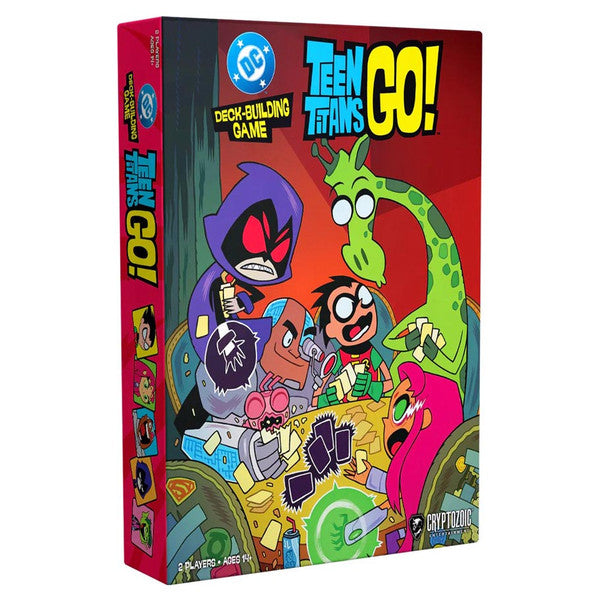 (BSG Certified USED) DC Comics: Deck-Building Game: Teen Titans Go! (stand alone or expansion)