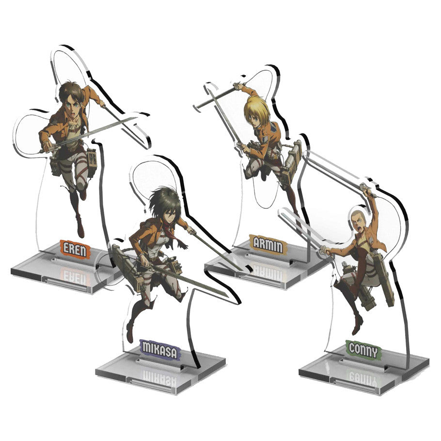 Attack on Titan: Deck-Building Game - 2DZ Acrylic Standees: Pack 1
