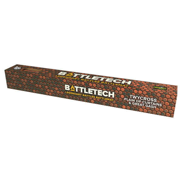 BattleTech - Battle Mat: Legendary Battles - Twycross: Plain of Curtains & Great Gash
