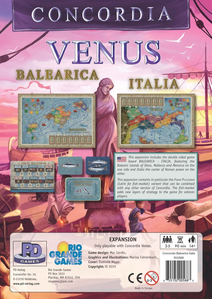 (BSG Certified USED) Concordia - Balearica and Italia