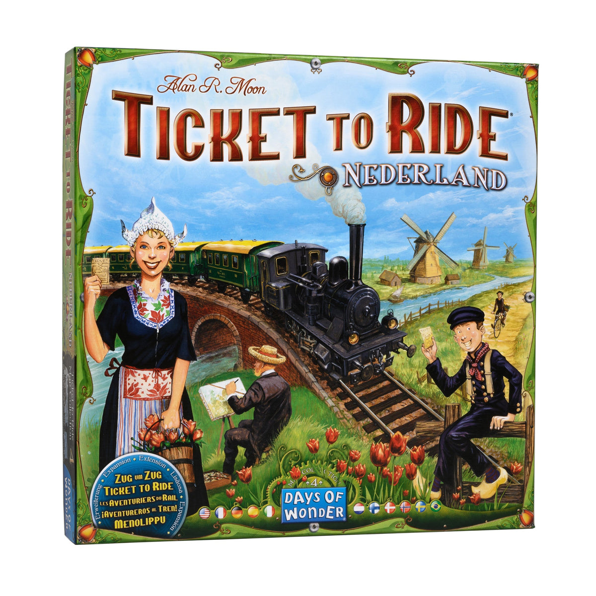 (BSG Certified USED) Ticket to Ride - Nederland: Map Collection #4
