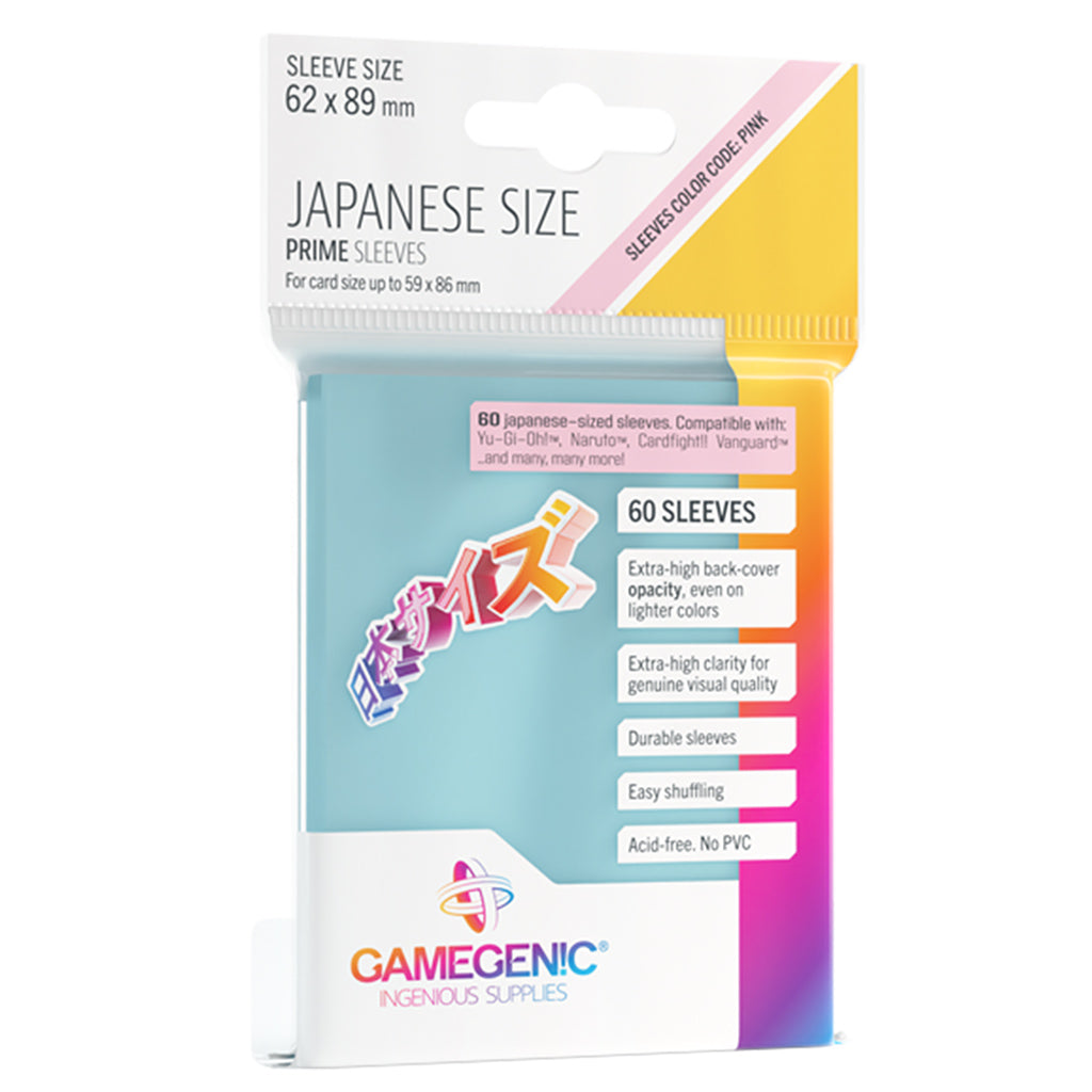 Prime Sleeves - Japanese Size: Clear (60 sleeves)