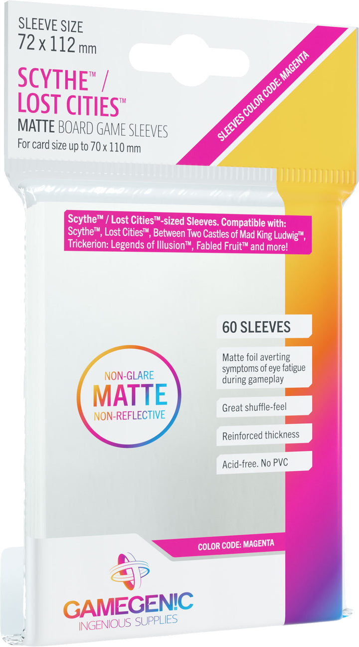 MATTE Sleeves - Scythe/ Lost Cities