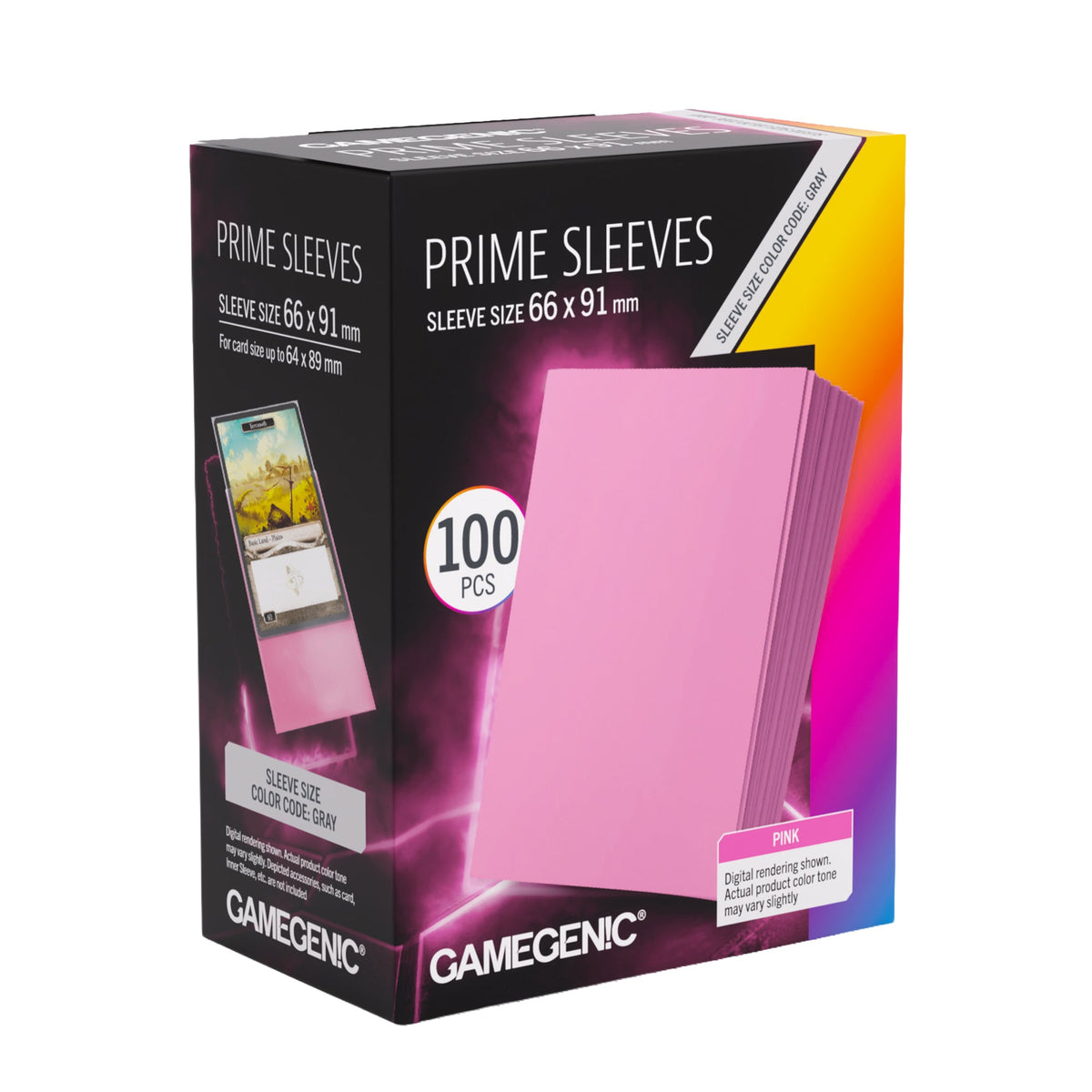 Prime Sleeves - Pink (100 sleeves)