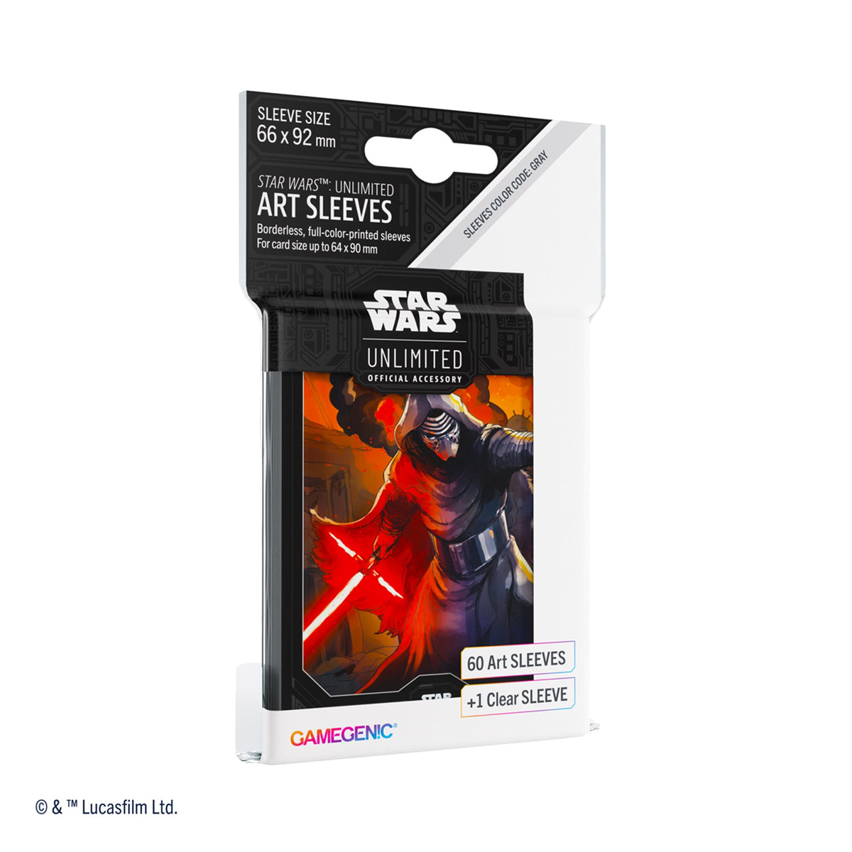 Star Wars: Unlimited Art Sleeves - Kylo Ren (61 sleeves)