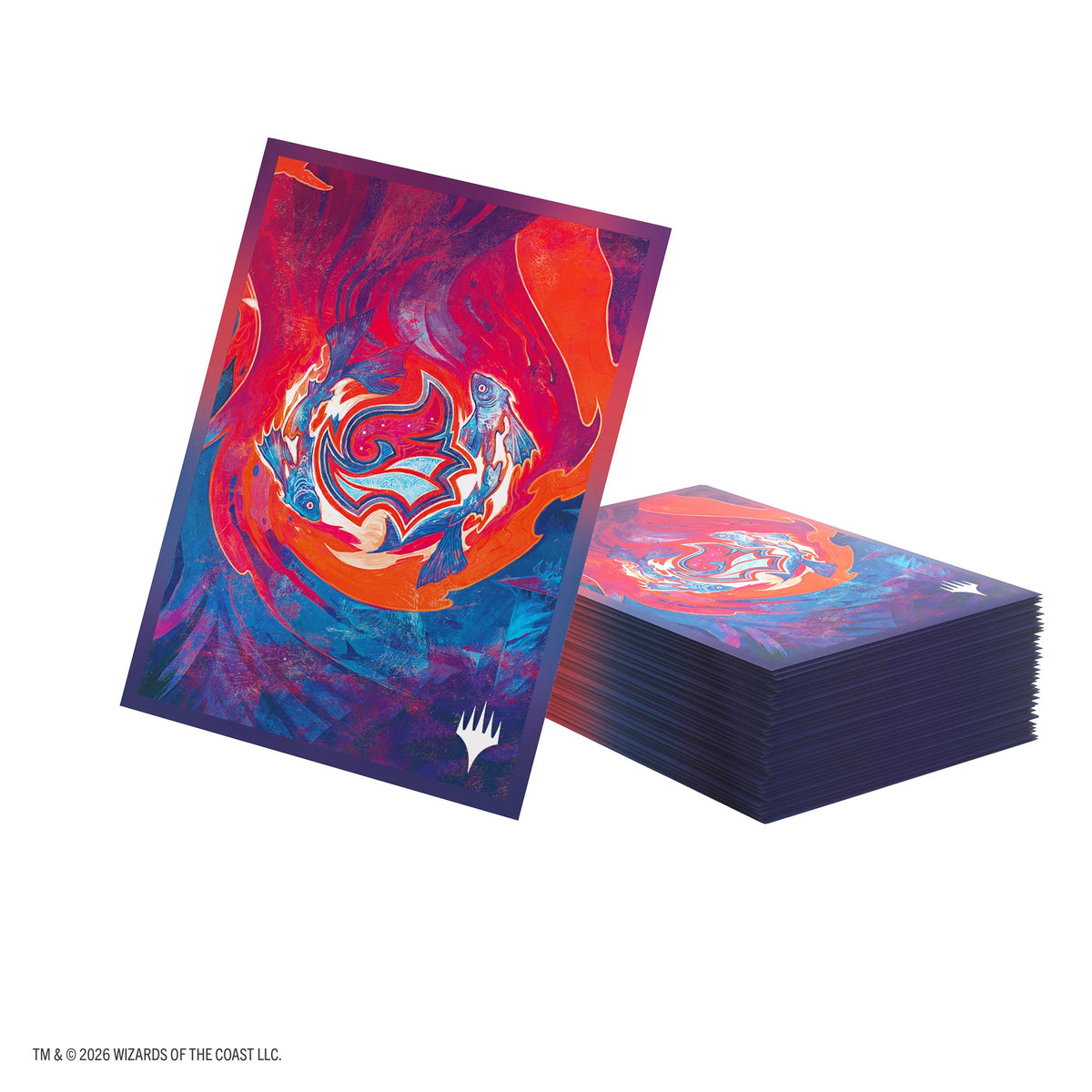Magic: The Gathering - Secrets of Strixhaven: Premium Art Sleeves - Prismari (105 sleeves)