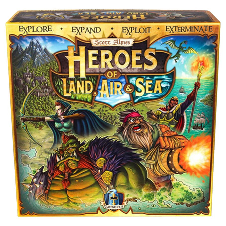 (BSG Certified USED) Heroes of Land, Air & Sea