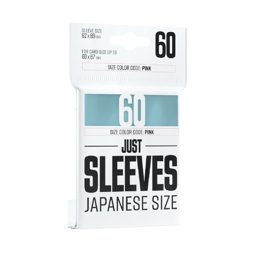Just Sleeves - Japanese Size: Clear (60 sleeves)