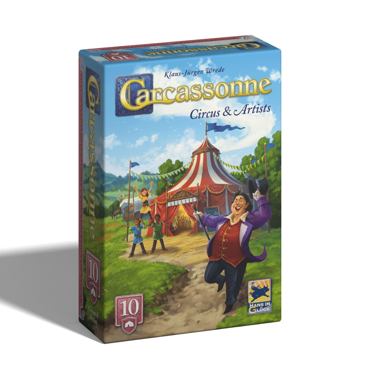 (BSG Certified USED) Carcassonne - #10 Circus & Artists