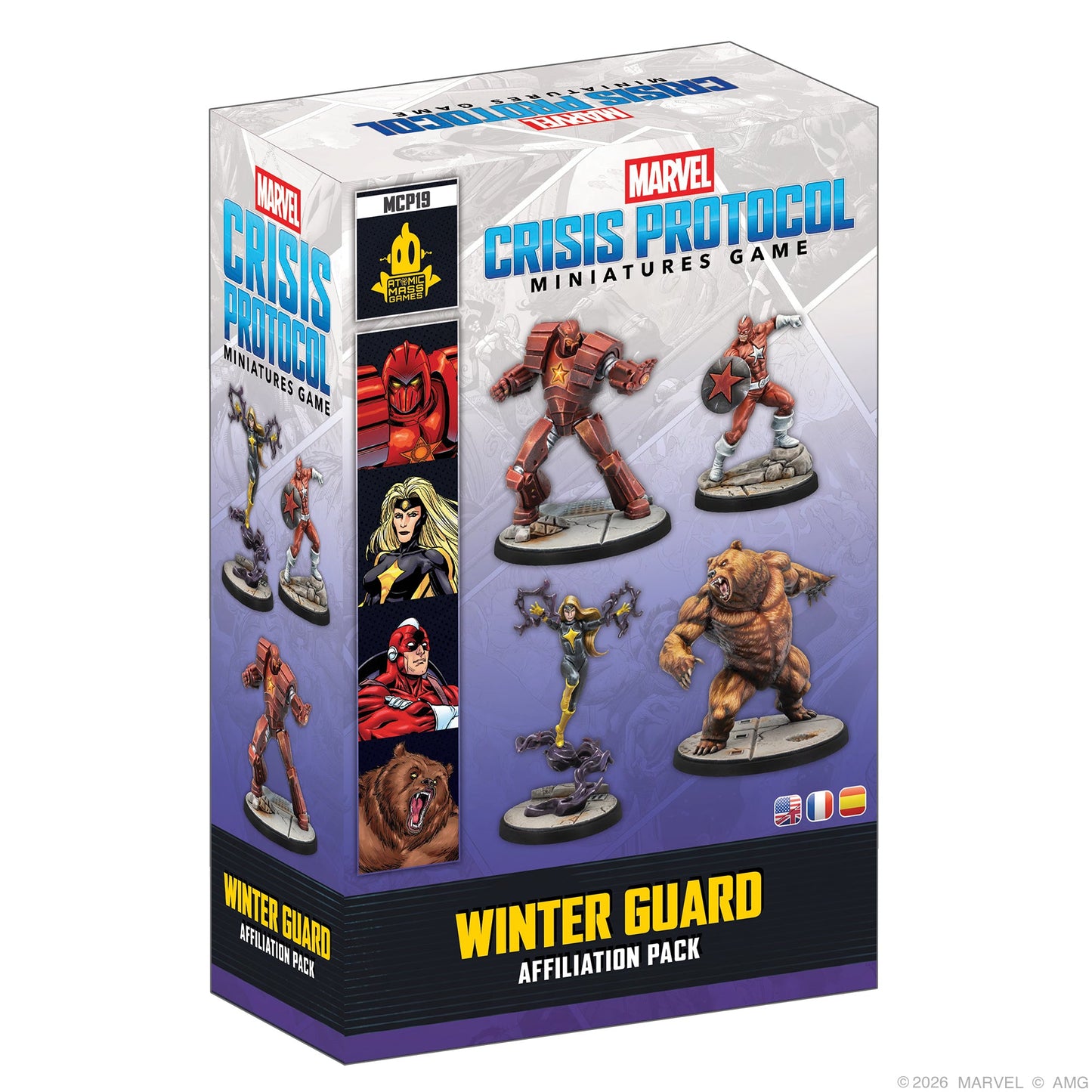 Marvel: Crisis Protocol - Winter Guard: Affiliation Pack