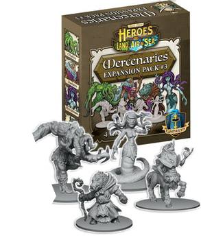 (BSG Certified USED) Heroes of Land, Air & Sea - Mercenary Pack #3