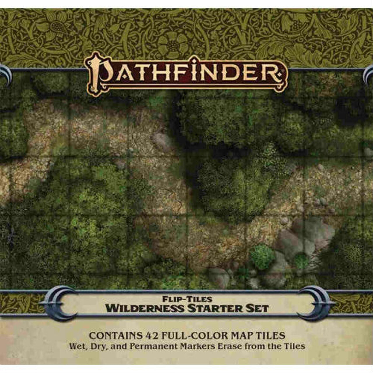 (BSG Certified USED) Pathfinder: RPG - Flip-Tiles: Wilderness Starter Set